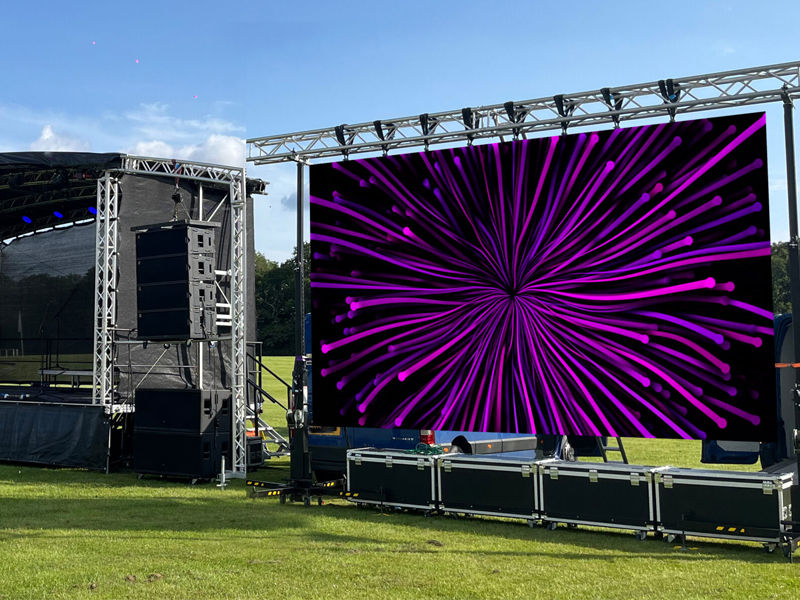 LED display rental company