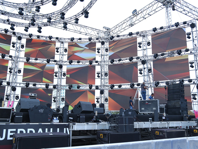 led wall rental