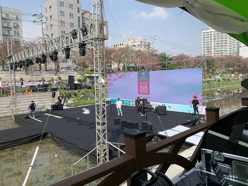 hd rental LED display