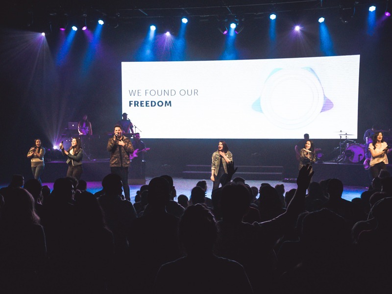 led video wall on rent