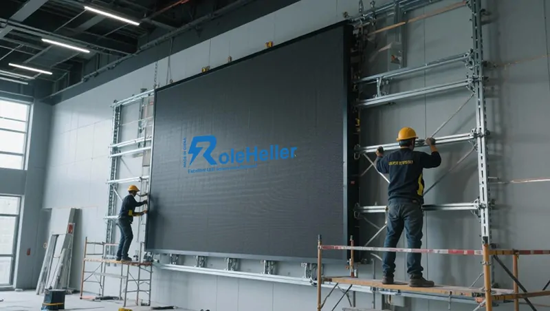 How to Mount an LED Display on a Wall?