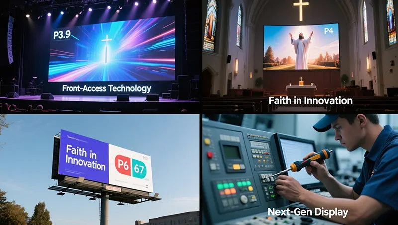 Front-Access LED Screens: Easier Repairs?