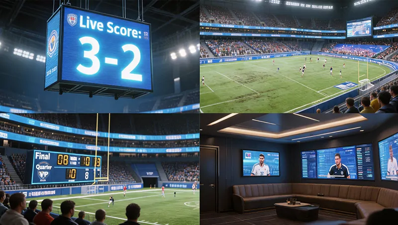 What are costs and types of LED displays for sports venues?